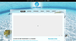 Desktop Screenshot of kayak-transparent-reunion.fr